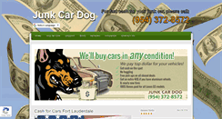 Desktop Screenshot of junkcardog.com